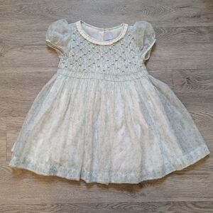 Pepa London Constance Floral Hand Smocked Party Dress 5Y